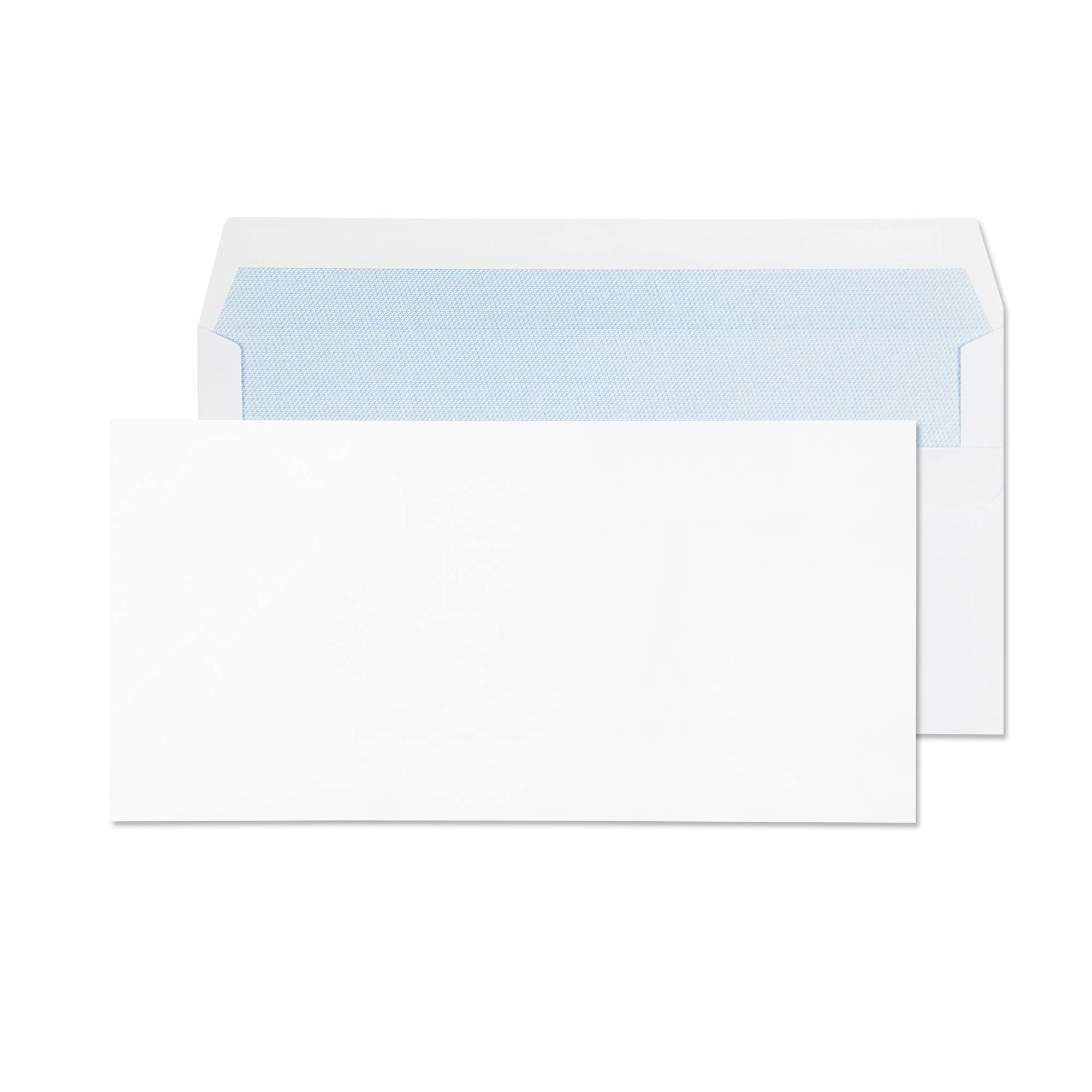 Blake Purely Everyday DL 110 x 220 mm 90 gsm Self Seal Wallet Envelopes (13882/100 PR) White - 100 Count ( Pack of 1)