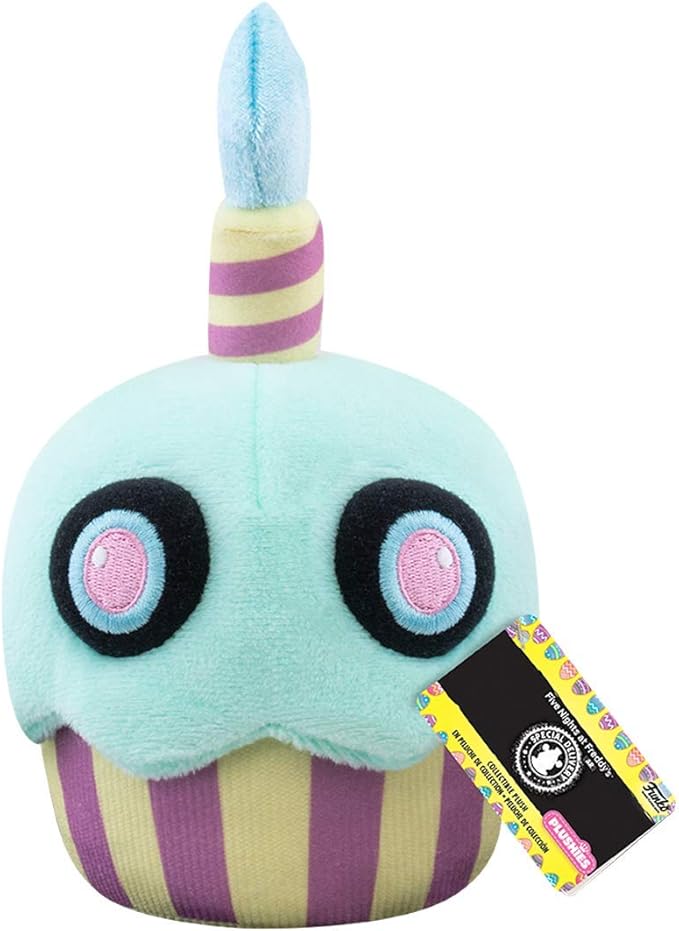 Amazon Com Funko Plush Five Nights At Freddy S Spring Colorway Cupcake Multicolor 3 75 Inches Toys Games