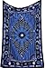 Psychedelic Celestial Sun Moon tapestry Planet Bohemian Tapestry/ Wall Hanging Dorm Decor Boho Tapestry /Hippie Hippy Tapestry Beach Coverlet Curtain (Twin (54 X 84 inches approx), Dark Blue)