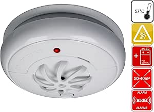 Protección contra incendios de set4 (Detector de calor, manta contraincendios, borrador Spray,) Cocina Juego de fuego – Juego de protección contra incendios del paquete: Amazon.es: Bricolaje y herramientas