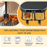 BYKITCHEN Air Fryer Liners 120pcs for Ninja Dual Tower 9L 9.5L AF400UK view 5