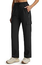 Libin Women's Hiking Pants Lightweight Cargo Pants