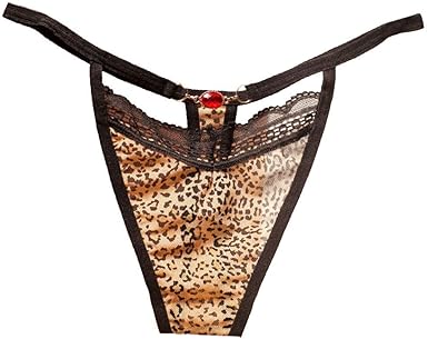 string leopard femme amazon