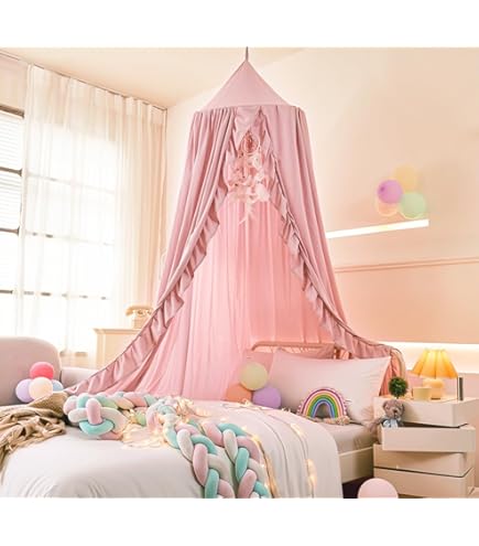 Moustiquaire, Elegent Lace House Bedding Decor Sweet Round