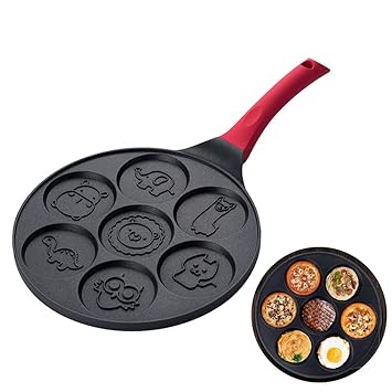 Non Stick Sartenes para desayuno, afectar Kleine Sartén para ...