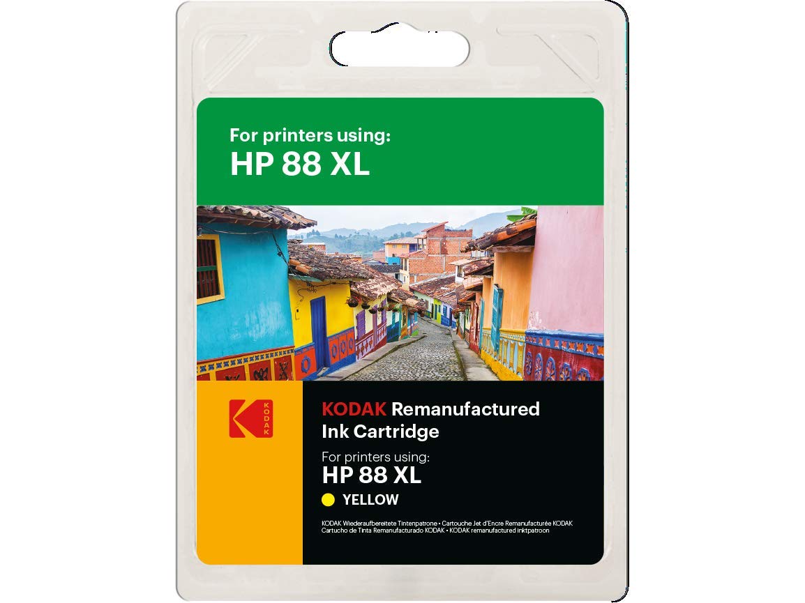 Kodak 185H008804 suitable for HP OJPROK5400 yellow ink compatible with C9393AE 88XL 2600 sides 27ml