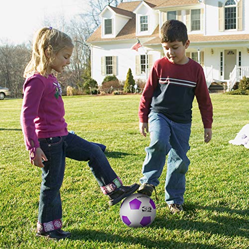 Wisdom Leaves Mini Soccer Ball Size 1.5, Small Soccer Balls for Kids/Toddlers, Baby Toy Balls for Indoor/Outdoor Play Games,Lightweight (160g)
