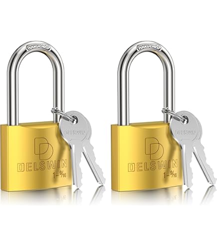 Brady 143150, Compact Safety Padlock Red, (Pack of 12 pcs