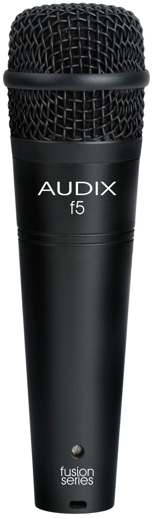 AUDIX F5 Dynamic Instrument Microphone – Hypercardioid Pattern, 55 Hz–15 kHz, Handles SPL ≥137 dB, for Snare, Guitar Amps, Percussion, Stage & Studio