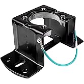 Ceiling Fan Mounting Bracket,AICWIOO Carbon Steel Sloped Cathedral Ceiling Canopy Bracket for Living Room,Outdoor Patio,or Po
