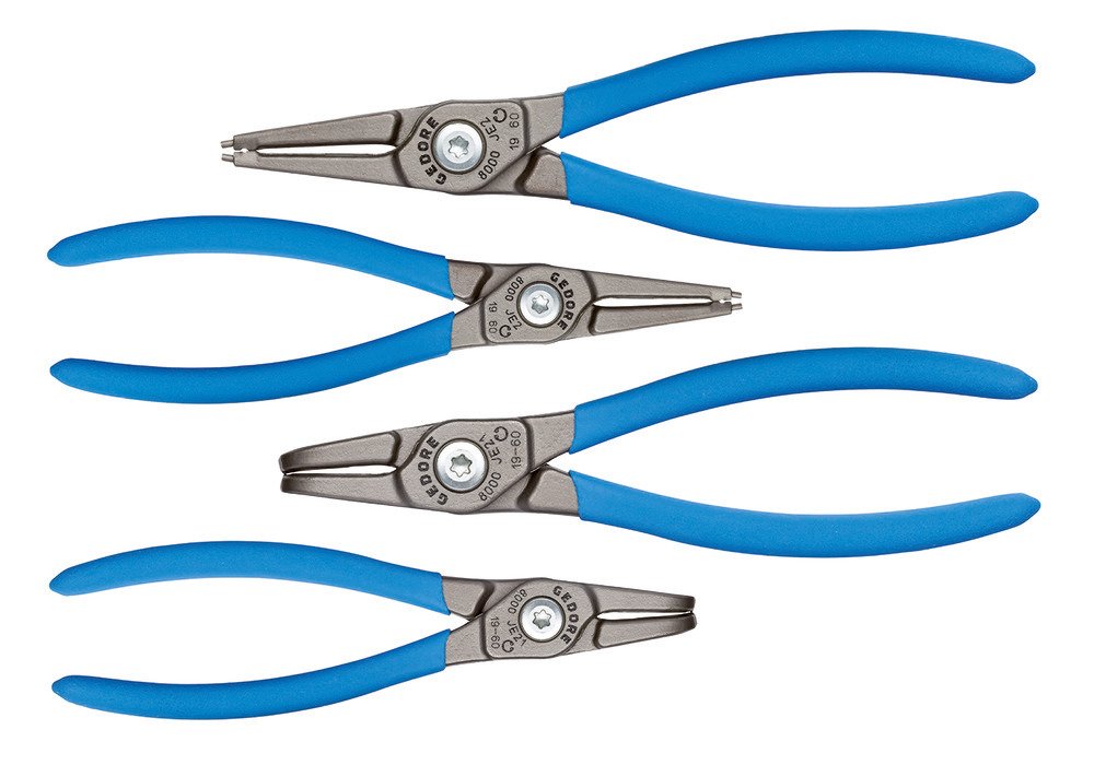 Gedore S 8000 Internal Snap Ring Pliers Set of 4 Each)