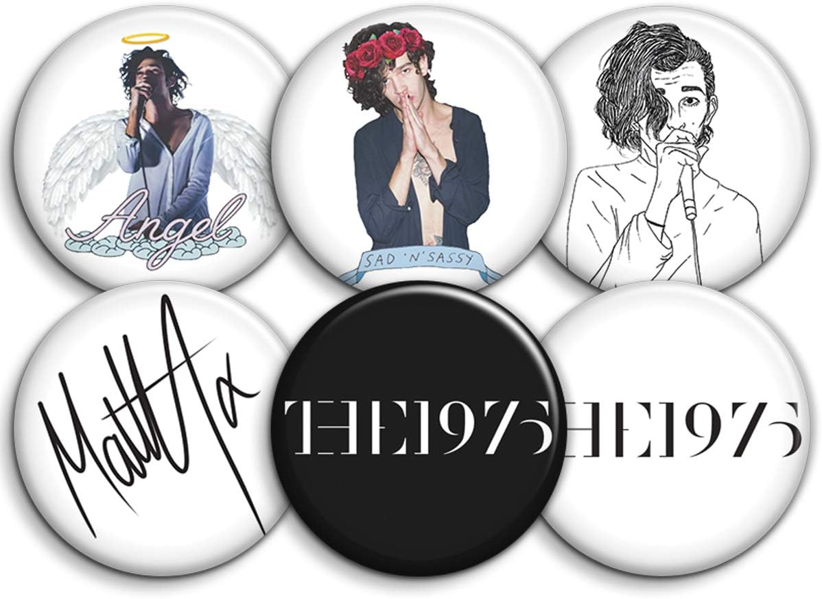 1975 Button Badges (Set of 6)