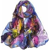 Xyueanlo Scarfs for Women Fashion Scarves Print Pattern Lightweight Sunscreen Scarf Wraps Shawls