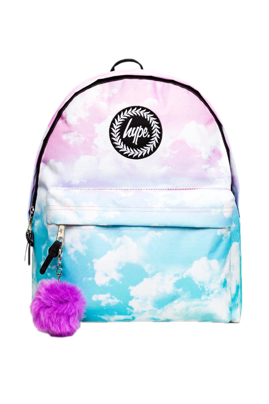 hype Unisex for School, Home, Bts, Work, Weekends Backpack, Multi Clouds, One Size UK