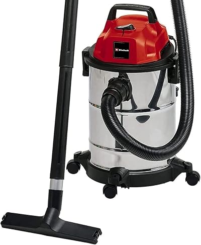Einhell 1250W Wet Dry Vacuum Cleaner 20L Stainless Steel Tank Blow Function