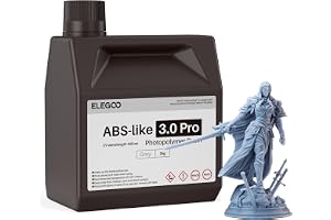 ELEGOO ABS-Like Resin 3.0 Pro, Higher Scratch-Resistance 3D Printing Photopolyme
