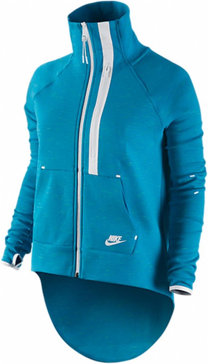 Womens Nike Tech Fleece Jacket Large Blue/white (XSmall)