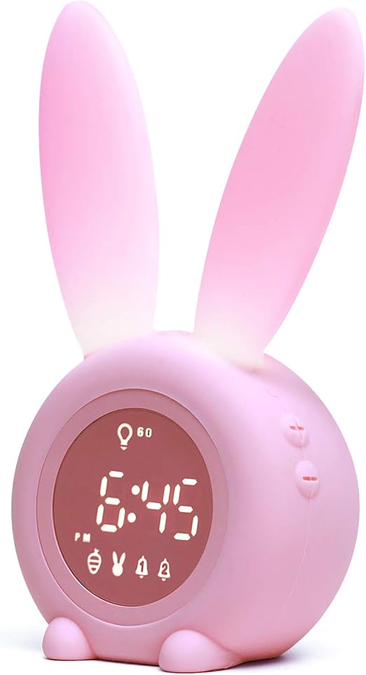 childrens alarm clocks with night light