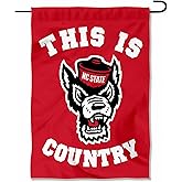 North Carolina State Wolfpack This is NC State Country Garden Flag