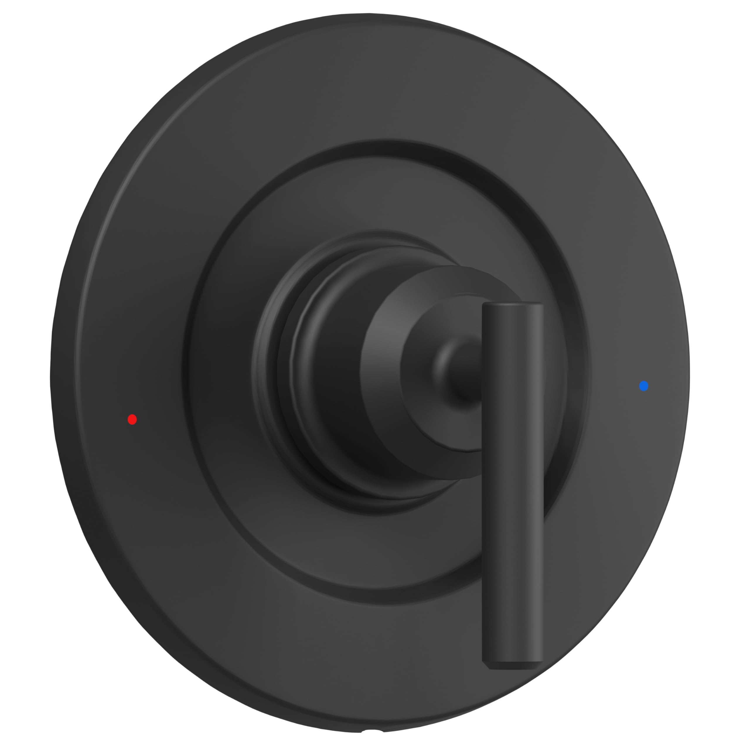 Photo 1 of Replacement for Moen Single Lever Shower Handle, Compatible with T2901BL Gibson Posi-Temp Shower/Tub Pressure balanced Valves-Valve Trim Kit Only, Matte Black Shower Trim Kit without Valve