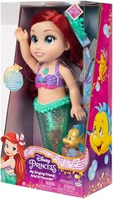 Disney Princess My Singing Friend Ariel & Flounder Doll view 7
