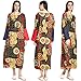 SIMSHION Womens Elegant Vintage Plus Size Maxi Long Dress Floral Print Kaftan Long Gown Baggy Dresses Floral XL