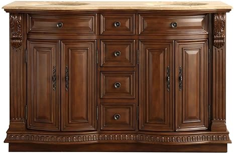 Silkroad Exclusivo 55 Pulgadas Ancho x 56 cm. D Vanity in brasileño