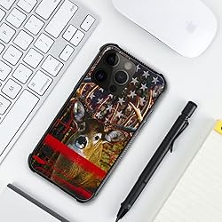 TnXee Compatible with iPhone 14 Case,Deer Hunting