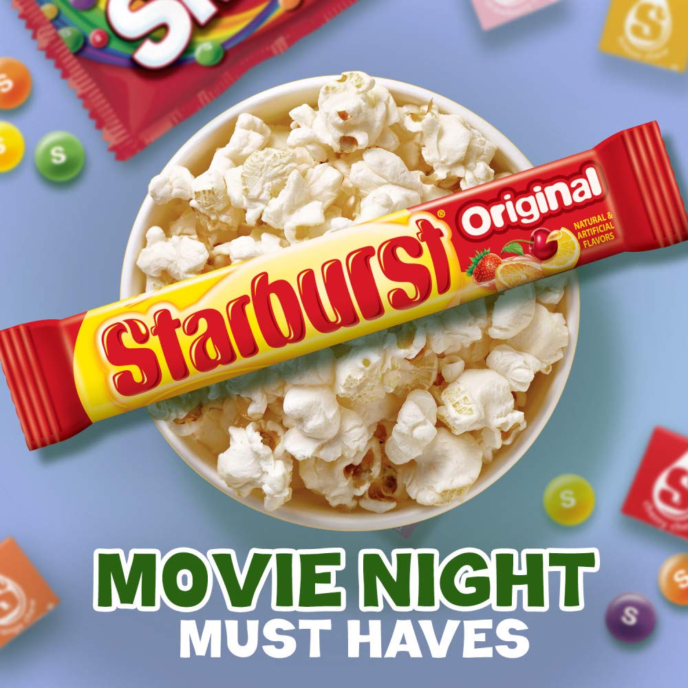 SKITTLES & STARBURST Candy Full Size Variety Mix 62.79-Ounce 30-Count Box : Grocery & Gourmet Food