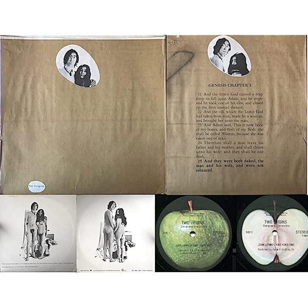 ☆JOHN LENNON / TWO VIRGINS UKオリジナル TEST PRESS!! ビートルズ 