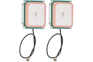 High Gain GPS Passive Antenna - 28DBI Gain Ceramic Module for Bus Stop Announcers, 2Pcs Outdoor GPS Antenna Reception Transmi