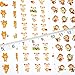 Bocianelli 1000 Animal Stickers for Kids, Teachers, Rewards Or Scrapbooking - Sticker Book Includes 25 Tear Away Sticker Sheets with Over 240 Unique Designs