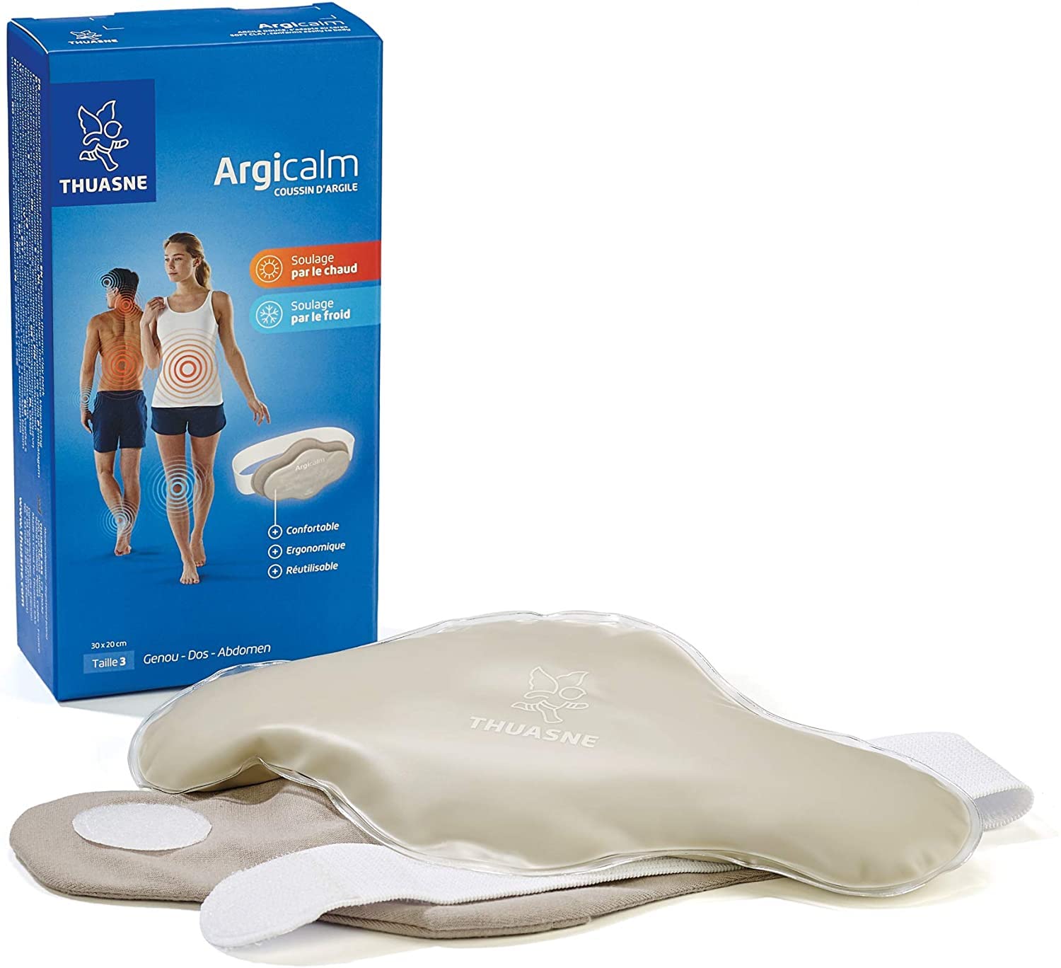 Thuasne Argicalm Reusable Thermal Clay Cushion Hot Cold Size 4