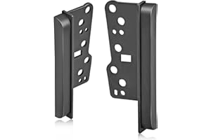 NuIth Double DIN Aftermarket Radio Installation Dash Kit for Select 1997-2009 Toyota Camry/Avalon/Corolla 2004-2010 Scion XB/TC, DDIN Multi Radio Dash Stereo Mounting Installation Trim Bezel Kit