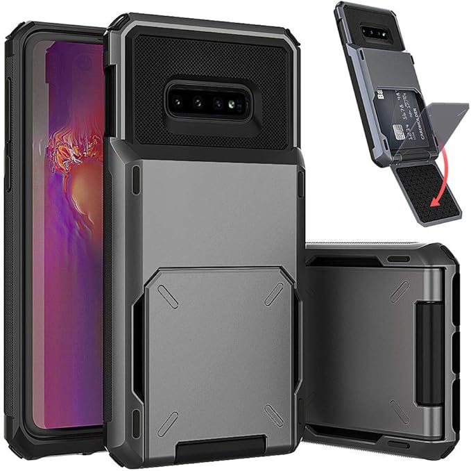 Compatible with Samsung Galaxy S10 Plus Case Armor Heavy