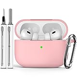 Ljusmicker AirPods Pro Case Cover with Cleaner