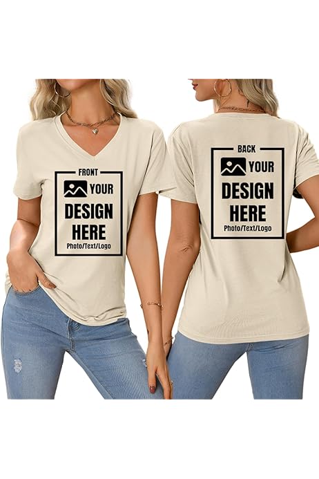 Apparel Put Your Design On A Shirt Custom T-shirt Logo Custom T