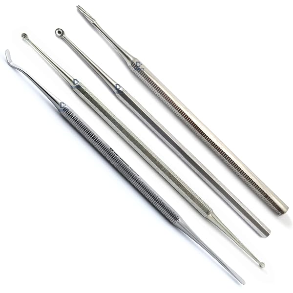 Medical Dermal Verruca Curette - Stainless Steel Surgical Instrument For Dermatology & Cosmetology
