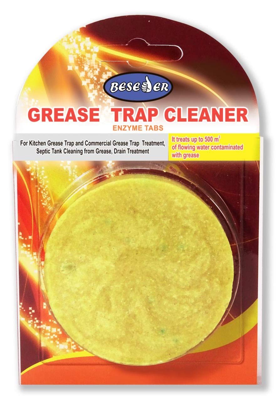 Enzyme Tabs Grease Trap Cleaner. For Grease Trap Cleaning and Septic