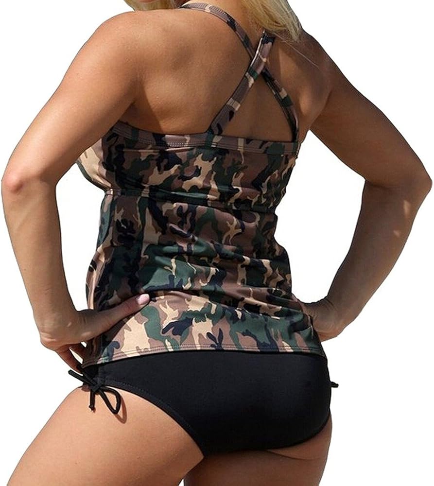 camo swimsuits plus size