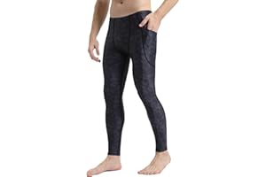 LEMORECN UPF 50+ Men's Surfing Leggings Sun Protection Swimming Pants