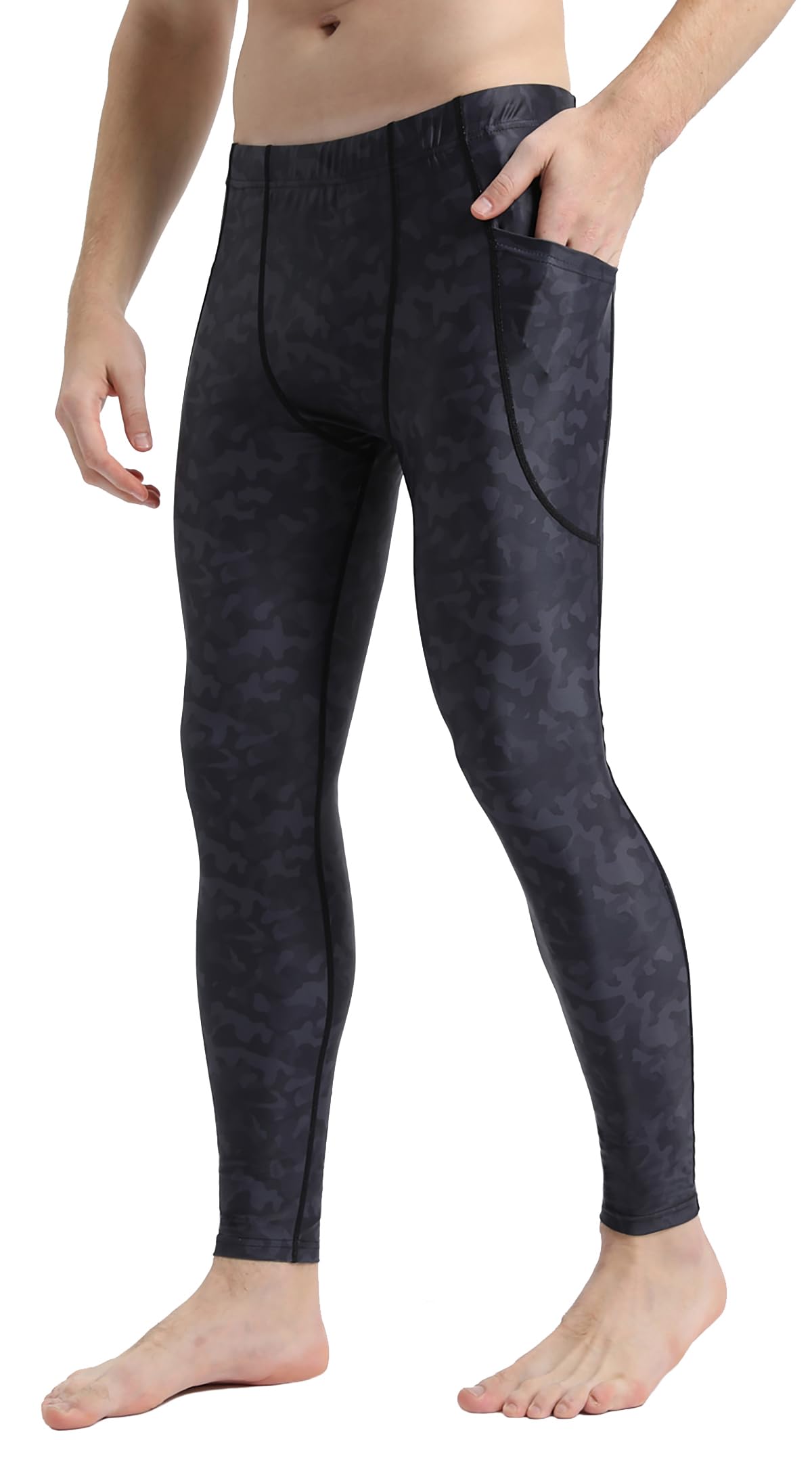 Photo 1 of UPF 50+ Men's Surfing Leggings Sun Protection Swimming Pants(6011camouflage-S)