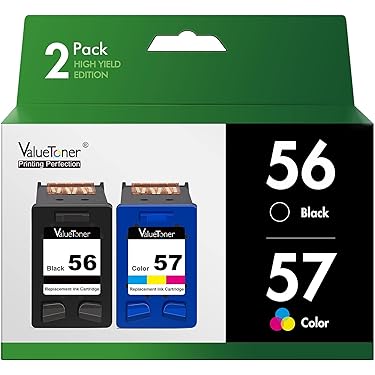 HP 56 57 インクカートリッジ HP 56/57 Original Ink Combo - 2-Pack for Deskjet, Officejet