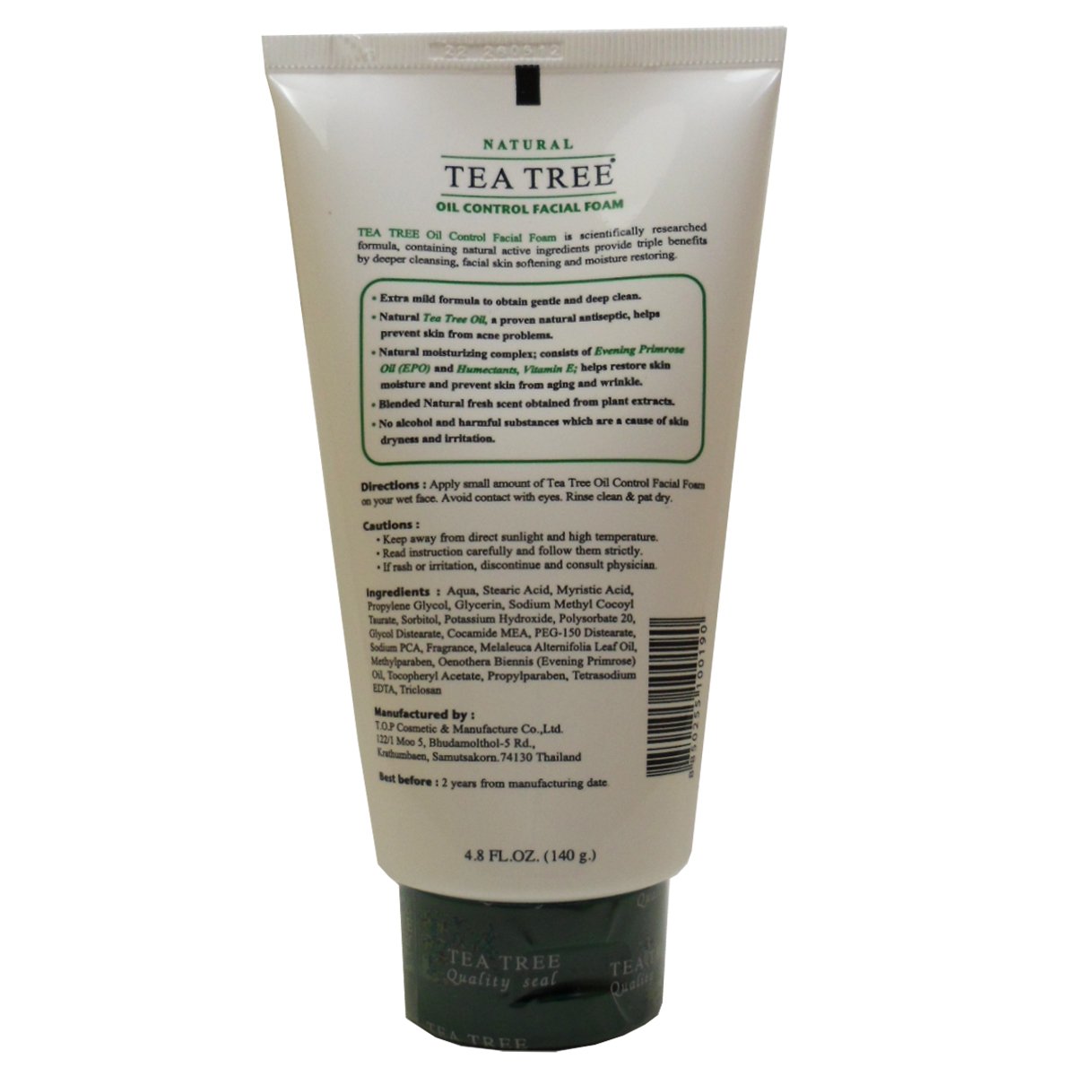 tea tree oil foam