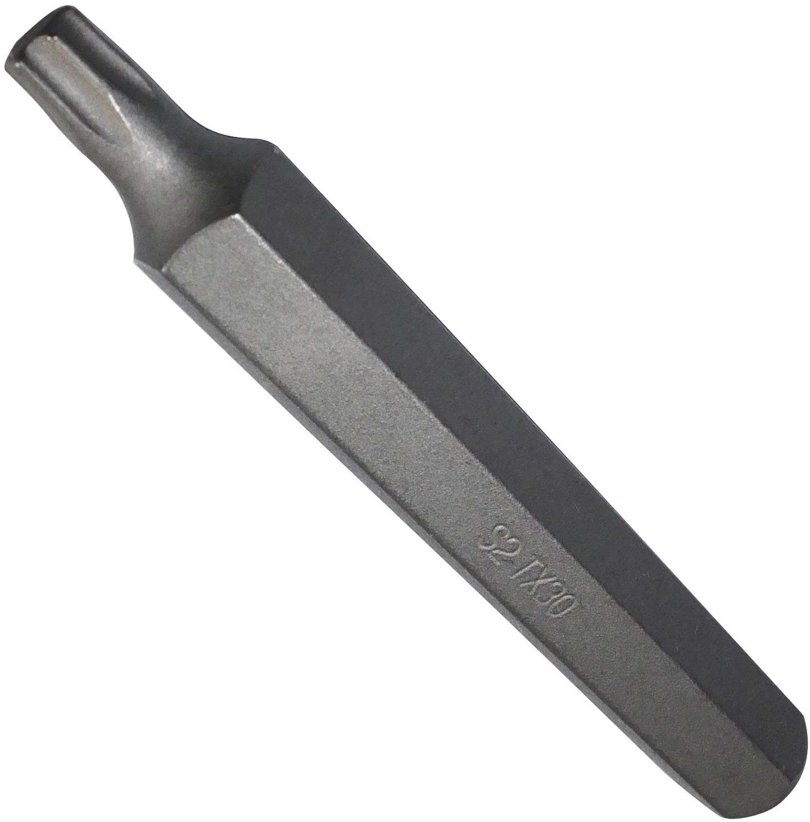 AERZETIX: Torx T30 3/8" Screwdriver Bit, Length - 75mm for 10mm socket.