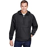 Champion Men's Packable Anorak Quarter-Zip Jacket