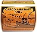 Cargo Aircraft Only Warning Labels 4 x 4 3/4 Inch 500 Adhesive Stickers