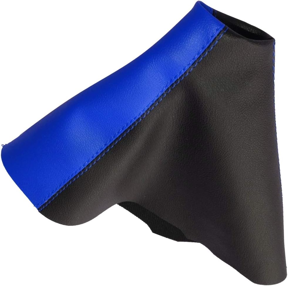 AERZETIX Cuffia Leva Cambio In Pelle Sintetica Rosso Per Auto (Solo Manuale) - Rivestimento Sostitutivo, Senza Telaio