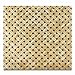 Honey Onyx Stanza Basketweave Mosaic with Black Dots, Polished - 6