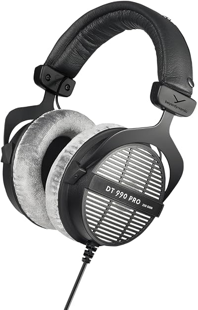 beyerdynamic DT 990 PRO 250 Ohm Open Dynamic Studio Headphones